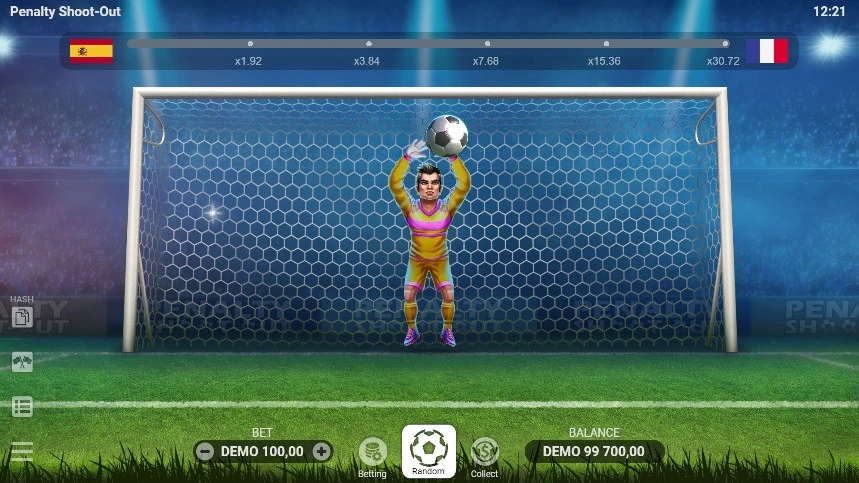 penalty shoot out slot